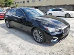 2018 Infiniti Q50 Luxe Черный vin: JN1EV7AP4JM351373