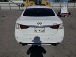 2018 Infiniti Q50 Luxe White vin: JN1EV7AP4JM351874