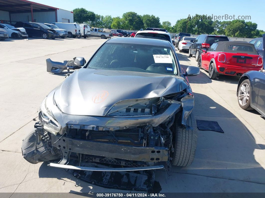 2018 Infiniti Q50 3.0t Luxe Gray vin: JN1EV7AP4JM356492