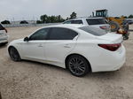 2018 Infiniti Q50 Luxe Белый vin: JN1EV7AP4JM361983