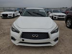 2018 Infiniti Q50 Luxe Белый vin: JN1EV7AP4JM361983