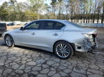 2018 Infiniti Q50 Luxe Серебряный vin: JN1EV7AP4JM366102