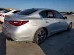 2019 Infiniti Q50 Luxe Серебряный vin: JN1EV7AP4KM512709