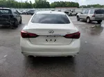 2019 Infiniti Q50 Luxe White vin: JN1EV7AP4KM513794