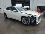 2019 Infiniti Q50 Luxe White vin: JN1EV7AP4KM513794