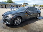 2019 Infiniti Q50 Luxe Black vin: JN1EV7AP4KM515285