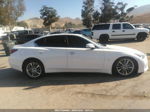 2019 Infiniti Q50 3.0t Luxe White vin: JN1EV7AP4KM515321