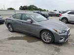 2019 Infiniti Q50 Luxe Gray vin: JN1EV7AP4KM515593