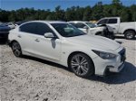 2019 Infiniti Q50 Luxe Белый vin: JN1EV7AP4KM516727