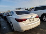 2019 Infiniti Q50 Luxe White vin: JN1EV7AP4KM542387