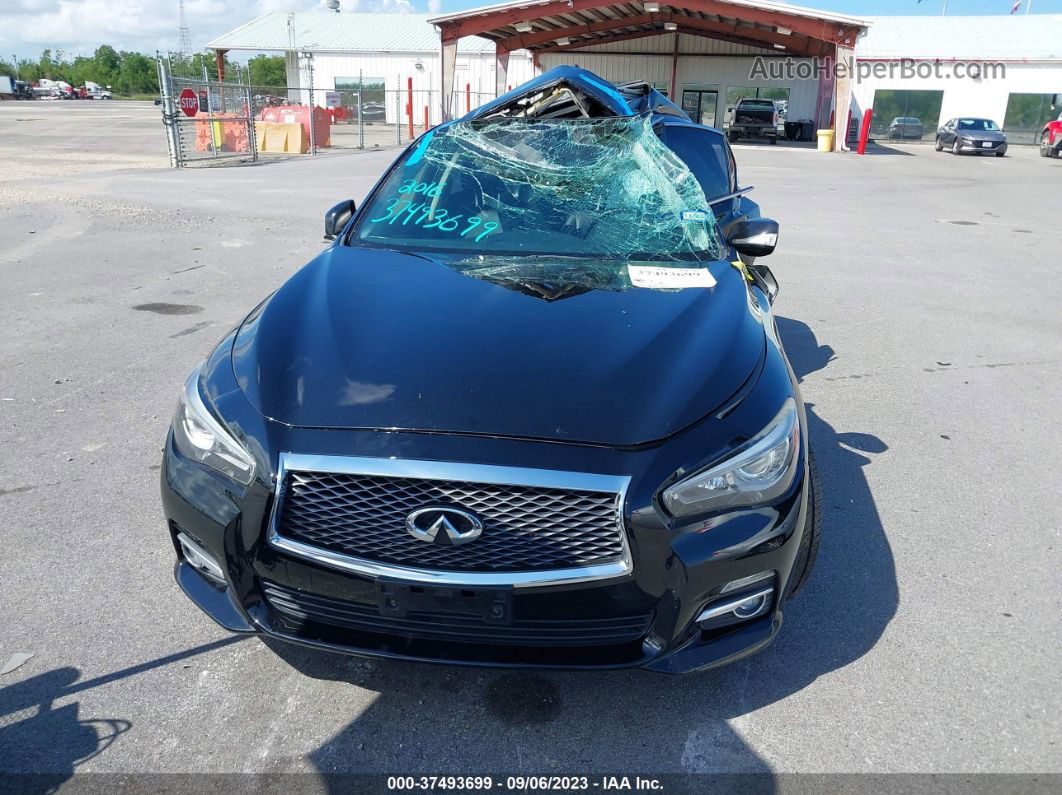 2016 Infiniti Q50 3.0t Premium Black vin: JN1EV7AP5GM302255