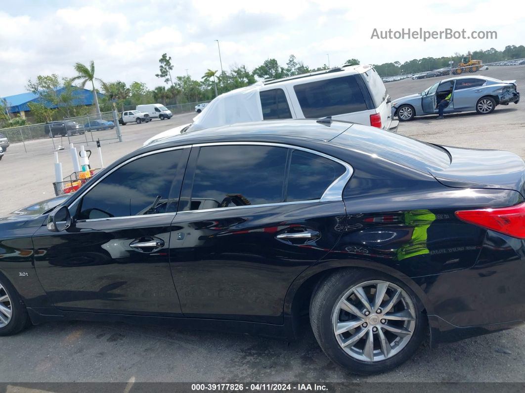 2016 Infiniti Q50 3.0t Premium Black vin: JN1EV7AP5GM304670