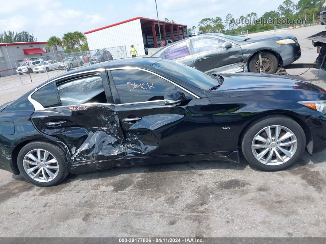 2016 Infiniti Q50 3.0t Premium Black vin: JN1EV7AP5GM304670