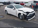 2016 Infiniti Q50 3.0t Premium White vin: JN1EV7AP5GM305351