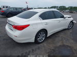 2016 Infiniti Q50 3.0t Premium Белый vin: JN1EV7AP5GM305351