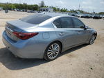 2018 Infiniti Q50 Luxe Gray vin: JN1EV7AP5JM353830