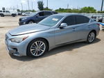 2018 Infiniti Q50 Luxe Gray vin: JN1EV7AP5JM353830