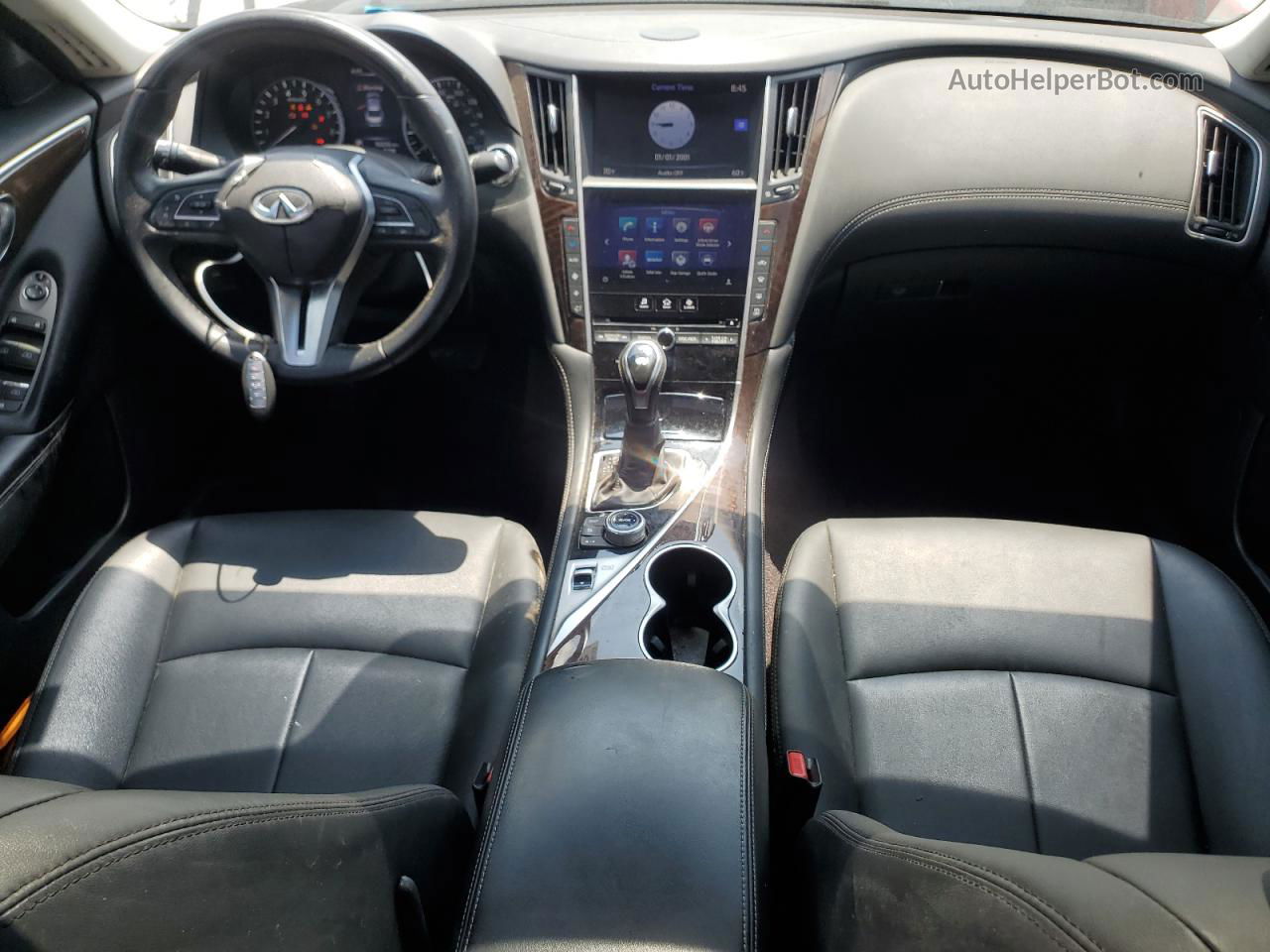 2018 Infiniti Q50 Luxe Gray vin: JN1EV7AP5JM353830