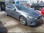 2018 Infiniti Q50 3.0t Luxe Gray vin: JN1EV7AP5JM359451