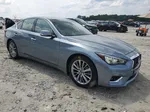 2018 Infiniti Q50 Luxe Blue vin: JN1EV7AP5JM360728