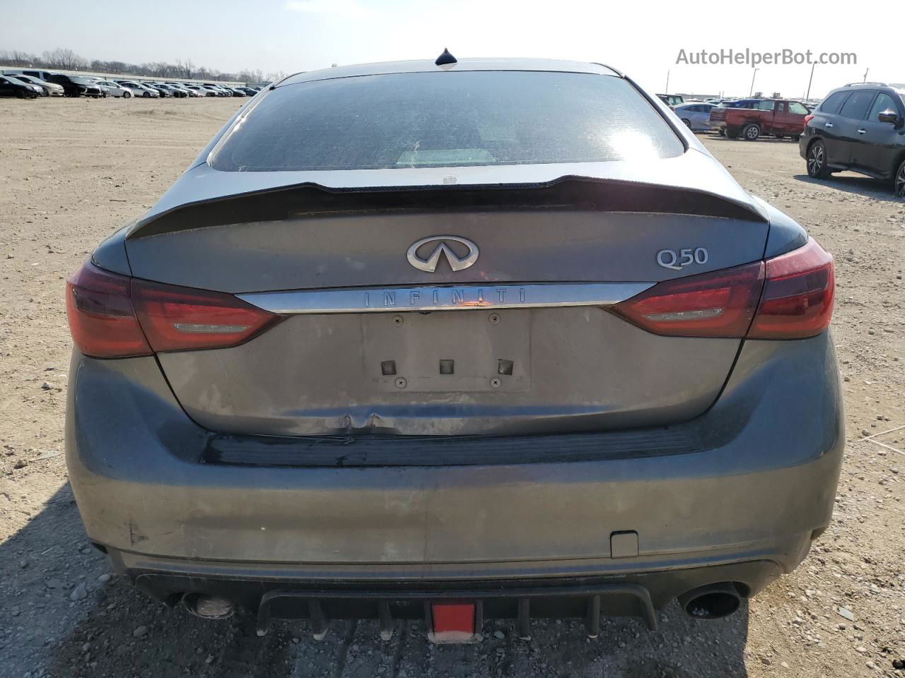 2018 Infiniti Q50 Luxe Угольный vin: JN1EV7AP5JM361605