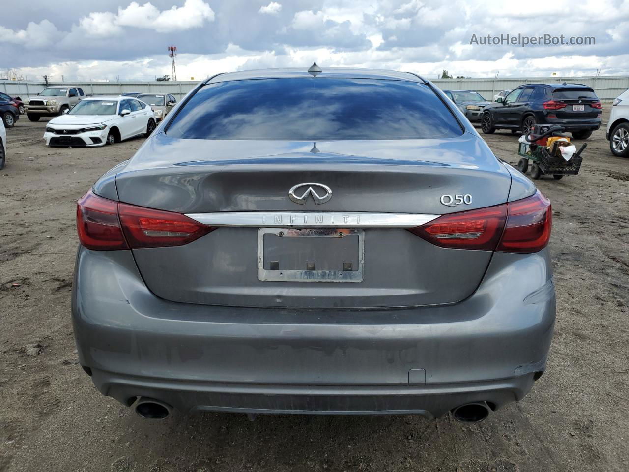 2019 Infiniti Q50 Luxe Угольный vin: JN1EV7AP5KM514534