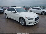 2019 Infiniti Q50 3.0t Luxe Белый vin: JN1EV7AP5KM515229