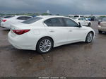 2019 Infiniti Q50 3.0t Luxe Белый vin: JN1EV7AP5KM515229