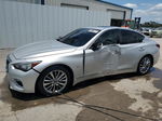 2019 Infiniti Q50 Luxe Silver vin: JN1EV7AP5KM516929