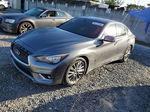 2019 Infiniti Q50 Luxe Gray vin: JN1EV7AP5KM518745