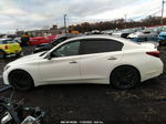 2019 Infiniti Q50 3.0t Luxe White vin: JN1EV7AP5KM542026