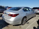 2019 Infiniti Q50 Luxe Silver vin: JN1EV7AP5KM542057