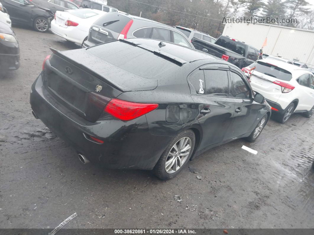 2016 Infiniti Q50 3.0t Premium Black vin: JN1EV7AP6GM304189