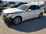 2016 Infiniti Q50 Premium White vin: JN1EV7AP6GM306251