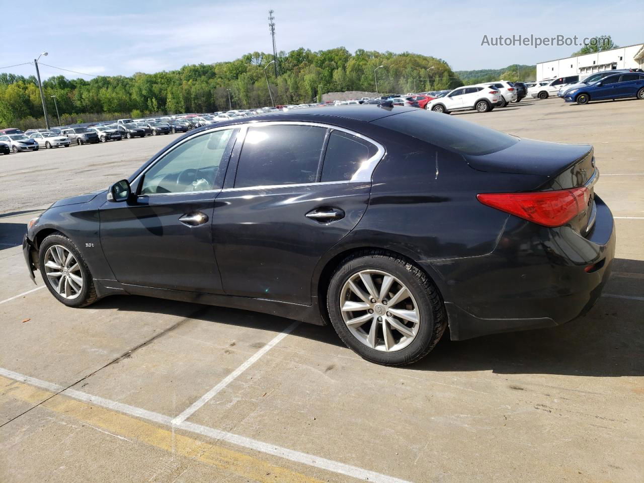 2016 Infiniti Q50 Premium Black vin: JN1EV7AP6GM306413