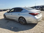 2018 Infiniti Q50 Luxe Silver vin: JN1EV7AP6JM359054