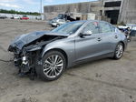 2018 Infiniti Q50 Luxe Серый vin: JN1EV7AP6JM360799