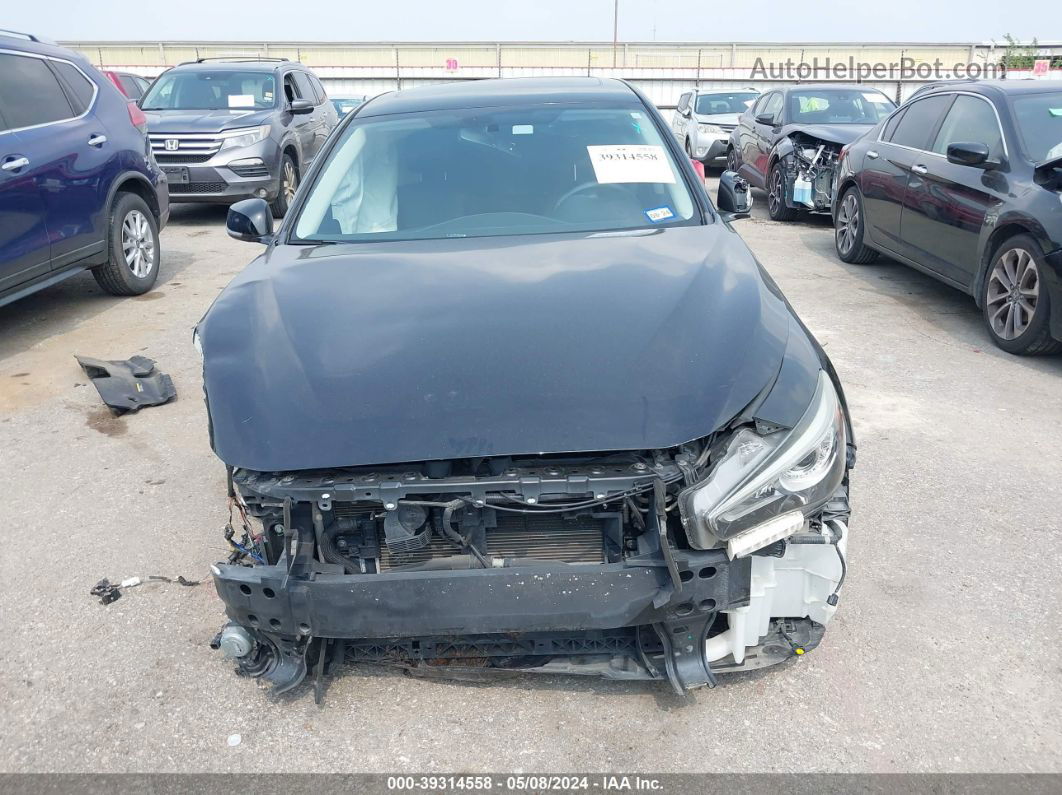 2018 Infiniti Q50 3.0t Luxe Black vin: JN1EV7AP6JM592268