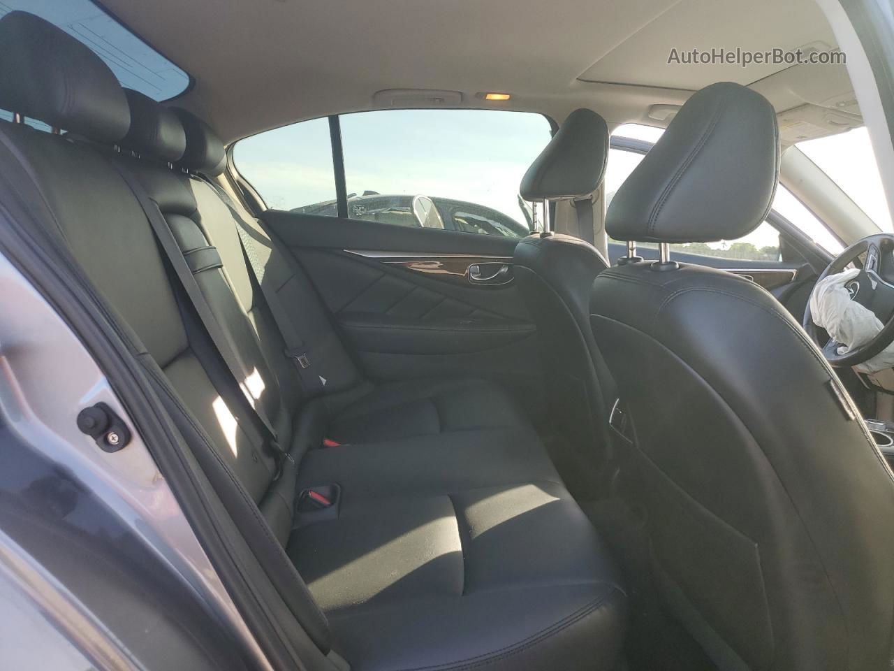 2019 Infiniti Q50 Luxe Серый vin: JN1EV7AP6KM510699