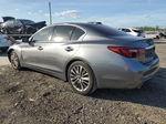 2019 Infiniti Q50 Luxe Gray vin: JN1EV7AP6KM510699