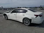 2019 Infiniti Q50 Luxe White vin: JN1EV7AP6KM543704