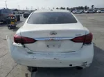 2019 Infiniti Q50 Luxe White vin: JN1EV7AP6KM543704