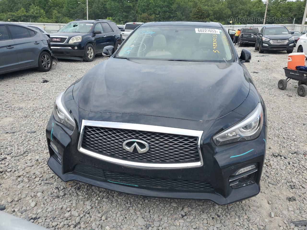 2016 Infiniti Q50 Premium Black vin: JN1EV7AP7GM301138