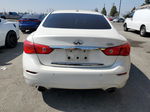 2016 Infiniti Q50 Premium White vin: JN1EV7AP7GM301544