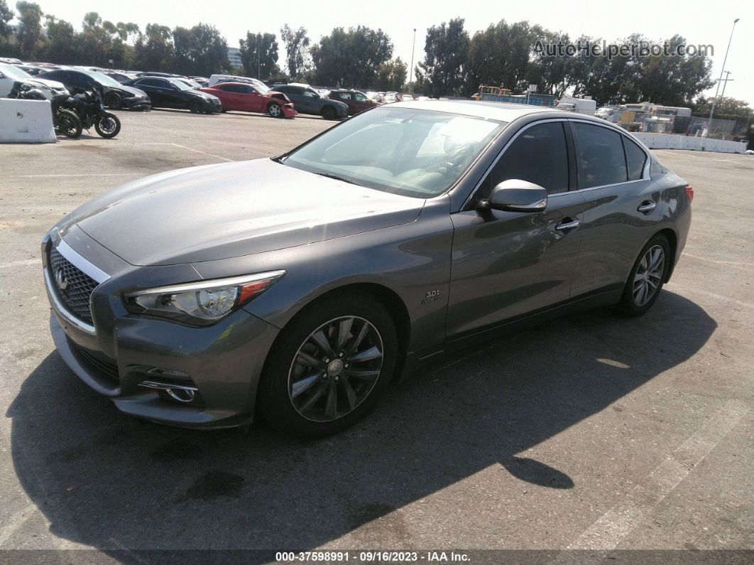 2016 Infiniti Q50 3.0t Premium Черный vin: JN1EV7AP7GM304542