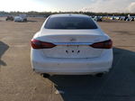 2018 Infiniti Q50 Luxe White vin: JN1EV7AP7JM353599