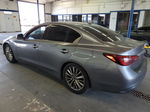 2018 Infiniti Q50 Luxe Gray vin: JN1EV7AP7JM356518