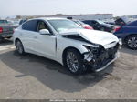 2018 Infiniti Q50 3.0t Luxe White vin: JN1EV7AP7JM359967