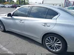 2018 Infiniti Q50 3.0t Luxe Silver vin: JN1EV7AP7JM590139