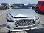 2018 Infiniti Q50 3.0t Luxe Silver vin: JN1EV7AP7JM590139